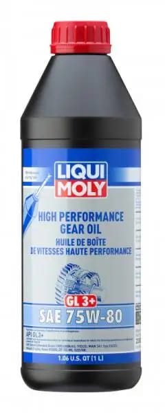 LIQUI MOLY 1L High Performance Gear Oil (GL3+) SAE 75W80 thumbnail 3