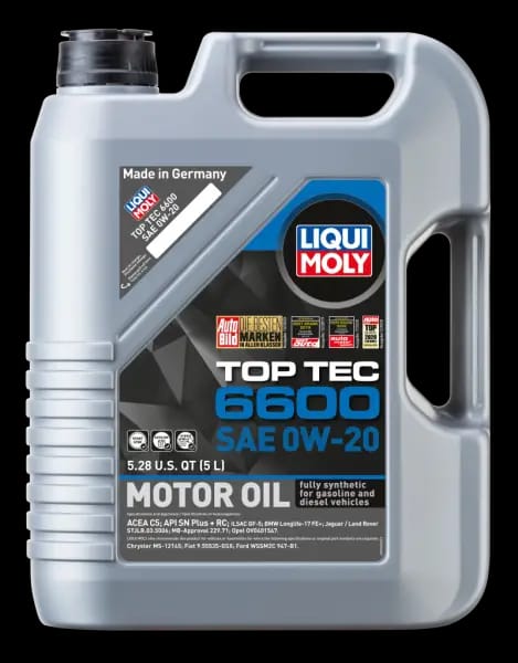 LIQUI MOLY 5L Top Tec 6600 Motor Oil SAE 0W20