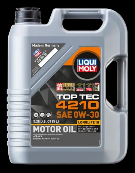 LIQUI MOLY 5L Top Tec 4210 Motor Oil SAE 0W30