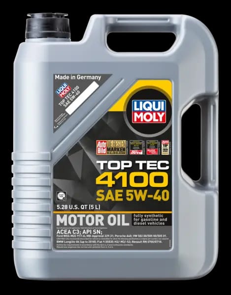 LIQUI MOLY 5L Top Tec 4100 Motor Oil SAE 5W40