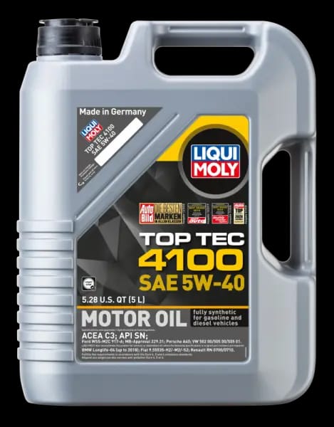 LIQUI MOLY 5L Top Tec 4100 Motor Oil SAE 5W40 thumbnail 2