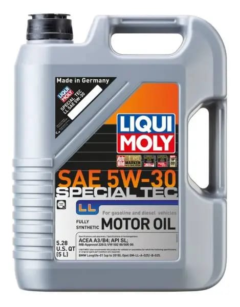 LIQUI MOLY 5L Special Tec LL Motor Oil SAE 5W30 thumbnail 3
