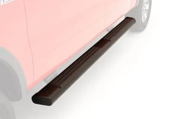 Lund 07-17 Chevy Silverado 1500 Ext. Cab 6in. Oval Straight Black Nerf Bars - Black thumbnail 3