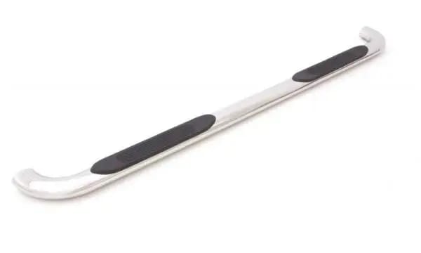 Lund 99-13 Chevy Silverado 1500 Ext. Cab (Body Mount) 4in. Oval Curved SS Nerf Bars - Polished thumbnail 2