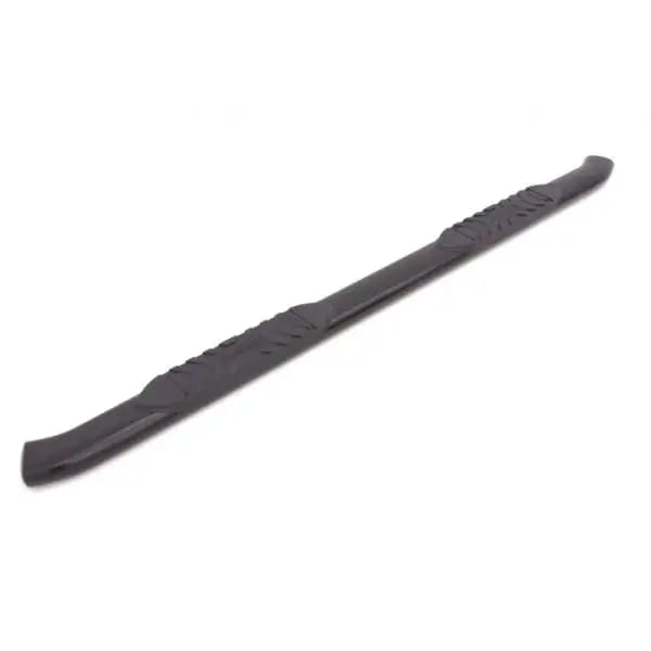 Lund 01-13 Chevy Silverado 1500 Crew Cab 5in. Oval Curved Steel Nerf Bars - Black thumbnail 2