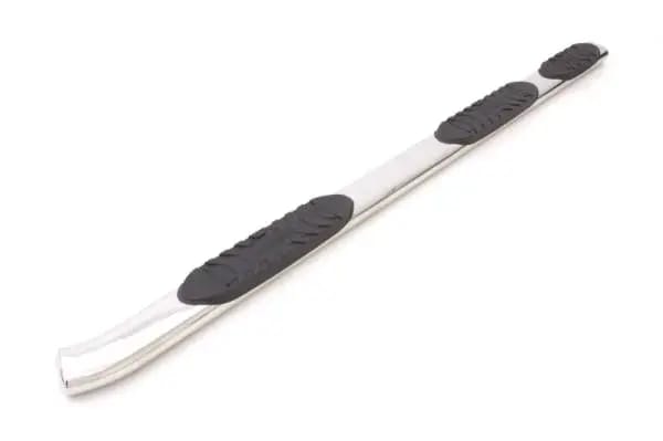 Lund 07-17 Chevy Silverado 1500 Ext. Cab (6.5ft. Bed) 5in. Oval WTW SS Nerf Bars - Polished thumbnail 2