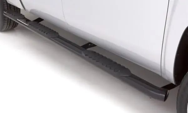 Lund 10-17 Dodge Ram 2500 Mega Cab (6.5ft. Bed) 5in. Oval WTW Steel Nerf Bars - Black thumbnail 2