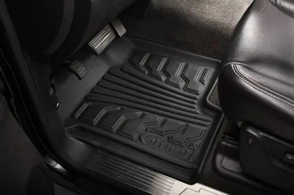 Lund 15-17 Chevy Silverado 2500 Crew Cab Catch-It Floormat Front Floor Liner - Black (2 Pc.) thumbnail 5