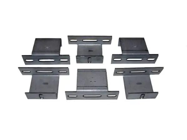 Lund 99-16 Ford F-250 Std. Cab (54in) EZ Running Board Mounting Bracket Kit - Brite thumbnail 2