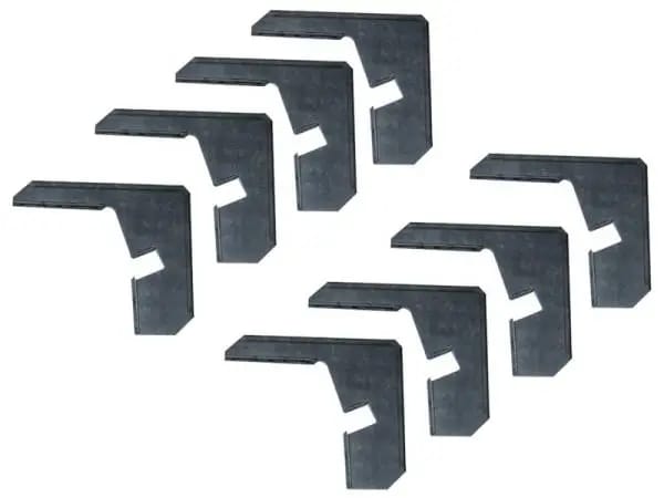 Lund 07-17 Chevy Silverado 1500 Crew Cab EZ Running Board Mounting Bracket Kit - Brite thumbnail 2