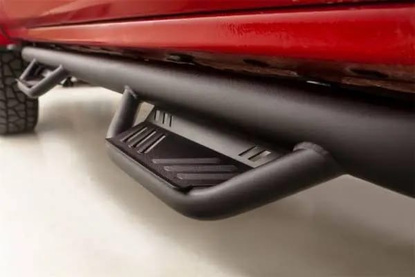 Lund 2019 Chevrolet Silverado 1500 Crew Cab Terrain HX Step Nerf Bars - Black thumbnail 5