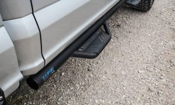 Lund 15-18 Ford F-150 SuperCab Terrain HX Step Nerf Bars - Black thumbnail 9