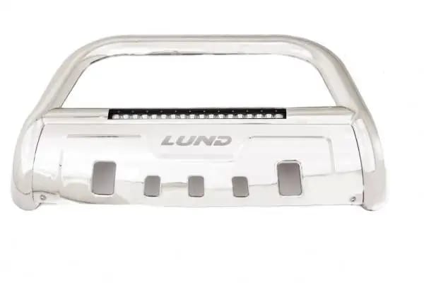 Lund 10-17 Dodge Ram 2500 Bull Bar w/Light & Wiring - Polished thumbnail 2
