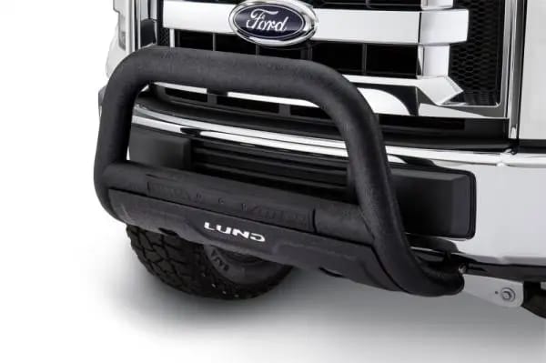 Lund 04-18 Ford F-150 (Excl. Heritage) Bull Bar w/Light & Wiring - Black thumbnail 2