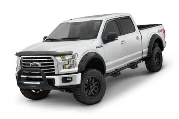 Lund 04-18 Ford F-150 (Excl. Heritage) Bull Bar w/Light & Wiring - Black thumbnail 8