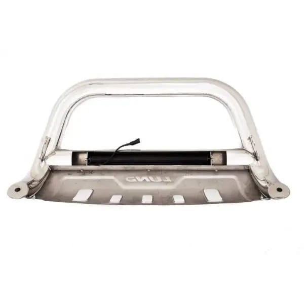 Lund 07-17 Chevy Silverado 1500 Bull Bar w/Light & Wiring - Polished thumbnail 5