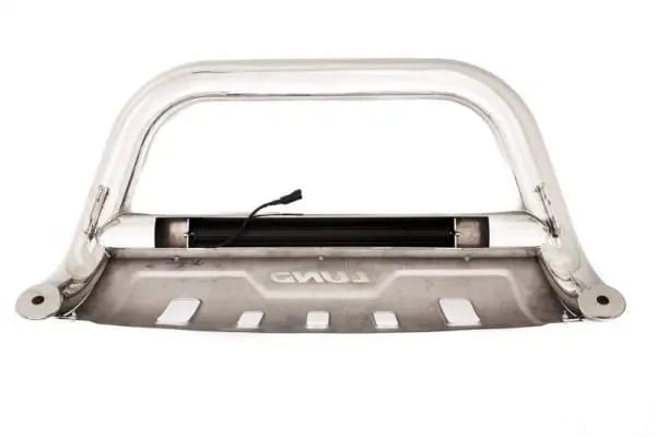 Lund 07-17 Chevy Silverado 1500 Bull Bar w/Light & Wiring - Polished thumbnail 7