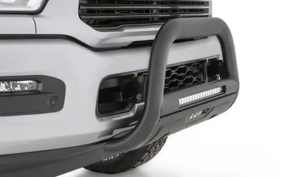 Lund 07-17 Chevy Silverado 1500 Bull Bar w/Light & Wiring - Black thumbnail 2