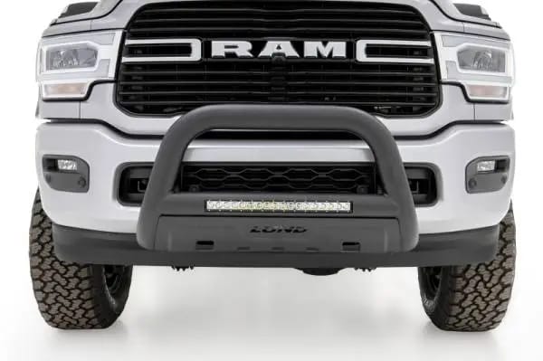 Lund 2020 RAM 2500 Bull Bar w/Light & Wiring - Black thumbnail 4