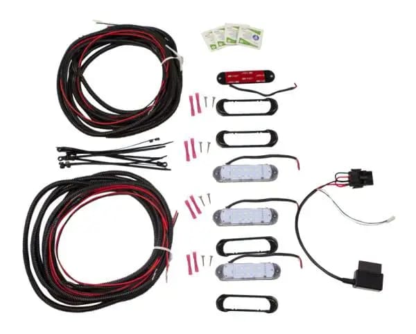 Lund 2014-2019 Chevrolet Silverado 1500 NightFX Guide Lights - Black thumbnail 2