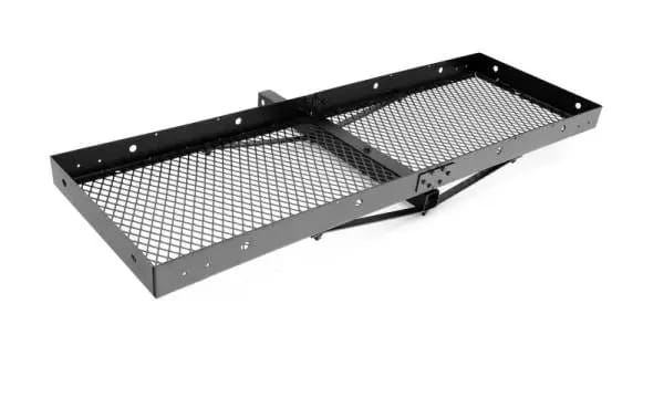 Lund Universal 20in X 60in Basic Cargo Carrier For 2in Hitches - Black thumbnail 2
