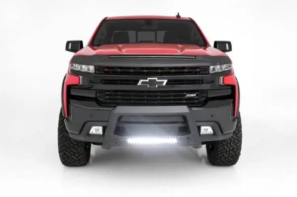 Lund 19-22 Chevrolet/GMC Silverado/Sierra 1500 Revolution Bull Bar - Black thumbnail 6