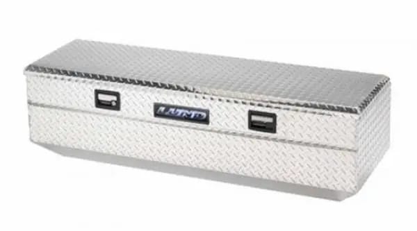 Lund 67-99 Chevy CK Ultima Single Lid Tool Box w/Slant - Brite thumbnail 2