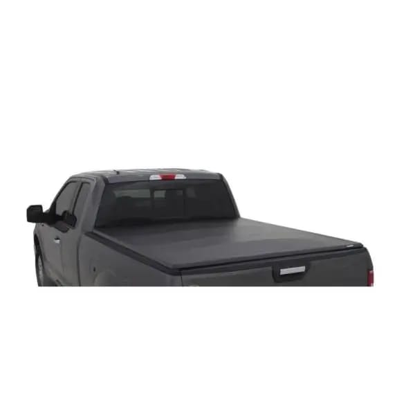 Lund 99-07 Chevy Silverado 1500 (6.5ft. Bed) Genesis Tri-Fold Tonneau Cover - Black thumbnail 9