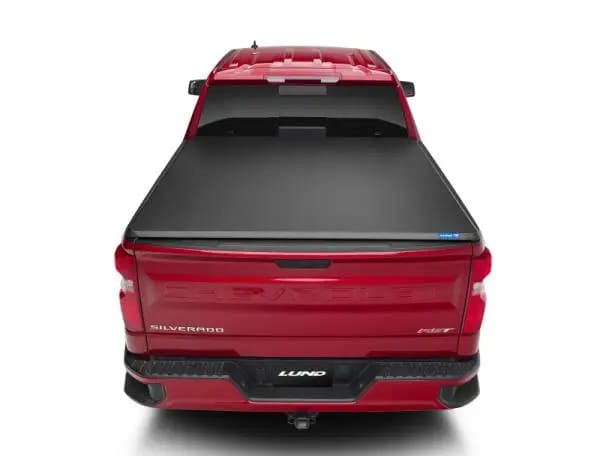 Lund 99-07 Chevy Silverado 1500 (6.5ft. Bed) Genesis Tri-Fold Tonneau Cover - Black thumbnail 13