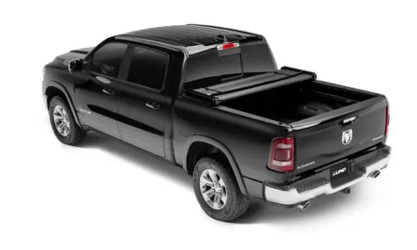 Lund 02-17 Dodge Ram 1500 (6.5ft. BedExcl. Beds w/Rambox) Genesis Tri-Fold Tonneau Cover - Black thumbnail 12