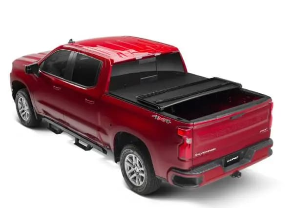 Lund 19-23 Chevrolet Silverado 1500 (5.5ft. Bed) Genesis Tri-Fold Tonneau Cover - Black thumbnail 14