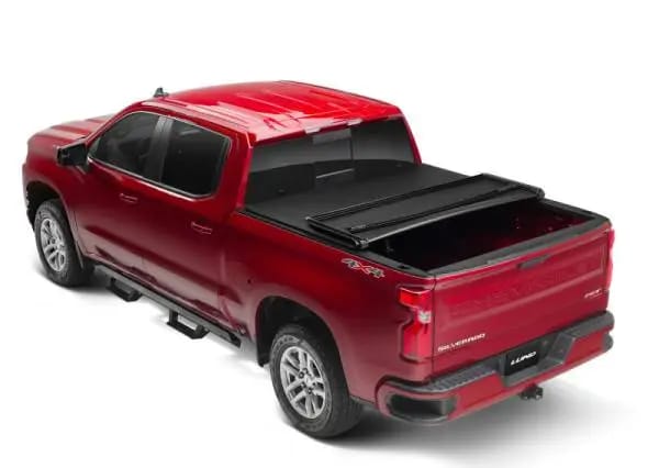 Lund 19-23 Chevrolet Silverado 1500 6.5ft Bed Genesis Tri-Fold Tonneau - Black thumbnail 11