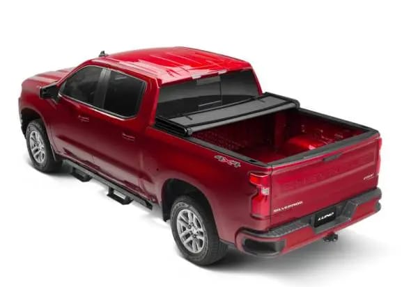 Lund 14-17 Chevy Silverado 1500 (6.5ft. Bed) Genesis Elite Tri-Fold Tonneau Cover - Black thumbnail 11