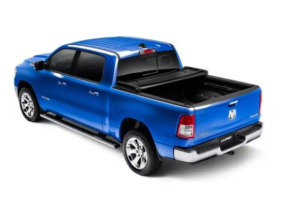 Lund 02-17 Dodge Ram 1500 (6.5ft. Bed Excl. Rambox) Genesis Elite Tri-Fold Tonneau Cover - Black thumbnail 8