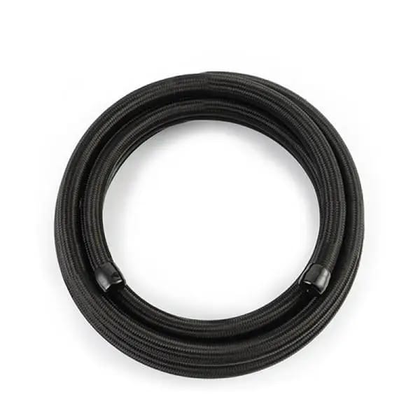 Mishimoto 15Ft Stainless Steel Braided Hose w/ -8AN Fittings - Black thumbnail 2