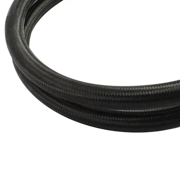 Mishimoto 15Ft Stainless Steel Braided Hose w/ -8AN Fittings - Black thumbnail 3