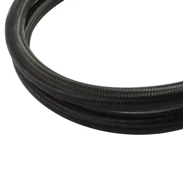 Mishimoto 15Ft Stainless Steel Braided Hose w/ -8AN Fittings - Black thumbnail 4