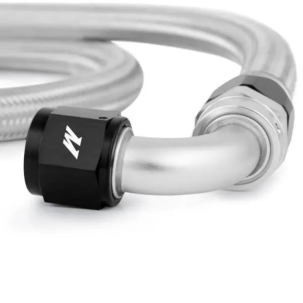 Mishimoto 5 Ft Stainless Steel Braided Hose w/ -10AN Fittings thumbnail 5