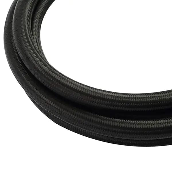 Mishimoto 6Ft Stainless Steel Braided Hose w/ -10AN Fittings - Black thumbnail 3