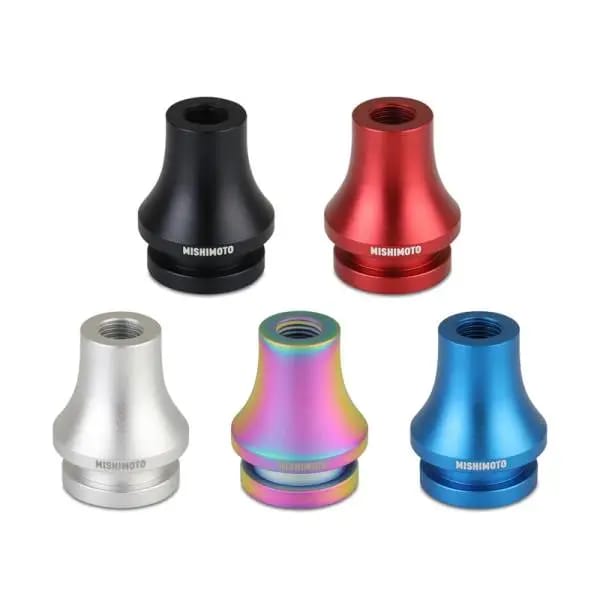 Mishimoto Shift Boot Retainer/Adapter M12x1.25 - Blue thumbnail 2
