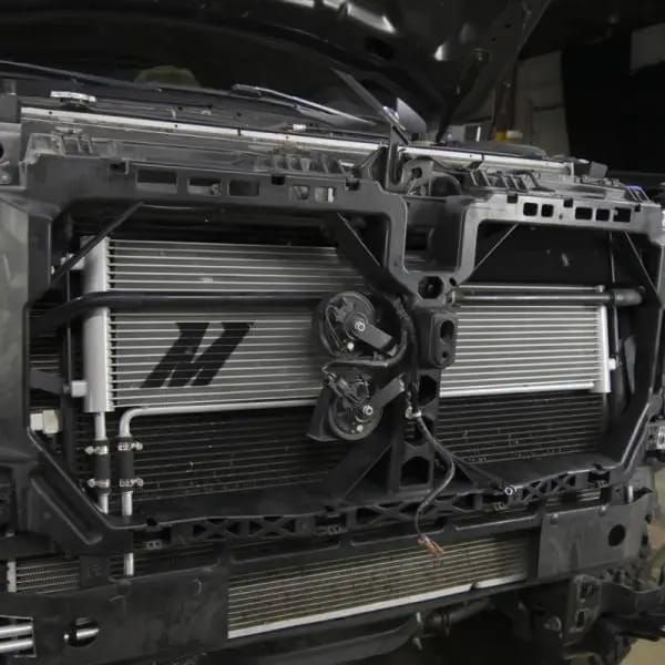 Mishimoto 2020+ Ford 6.7L Powerstroke Transmission Cooler Kit thumbnail 2