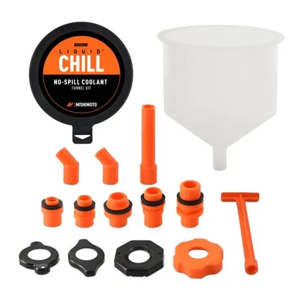 Mishimoto No-Spill Coolant Funnel Kit 15pc Set thumbnail 2
