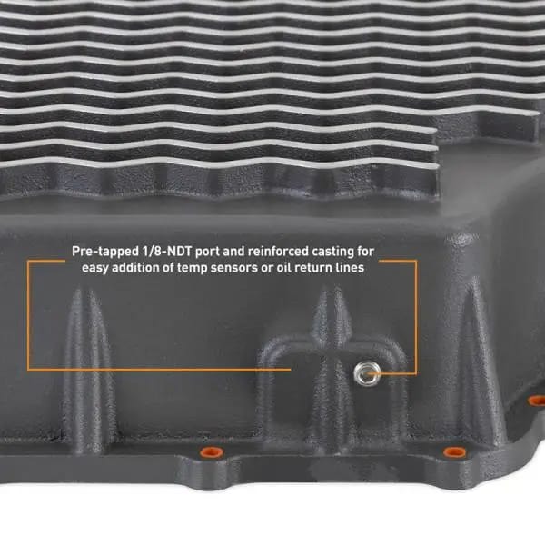 Mishimoto 2011+ Powerstroke 6R140 Transmission Pan - Cast - GR thumbnail 17