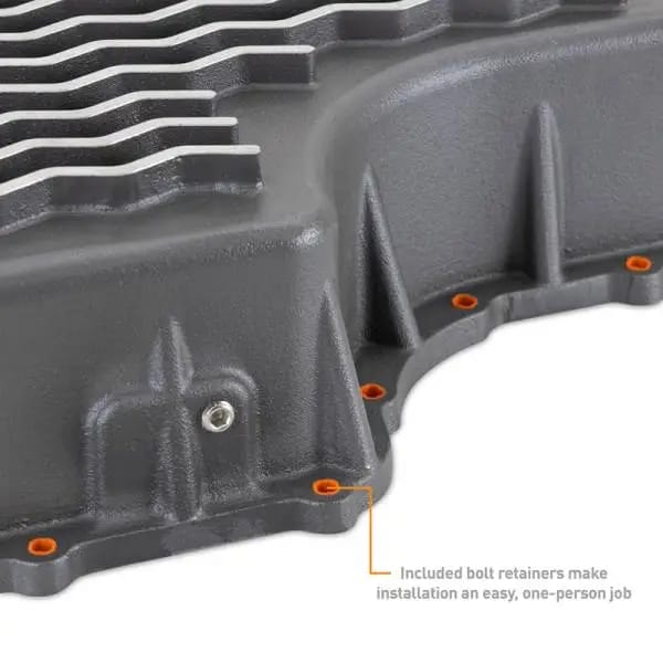 Mishimoto 2011+ Powerstroke 6R140 Transmission Pan - Cast - GR thumbnail 18