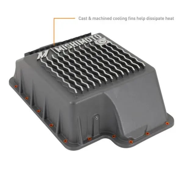 Mishimoto 89-10 Powerstroke E4OD 4R100 5R110 Trans Pan Cast GR thumbnail 3