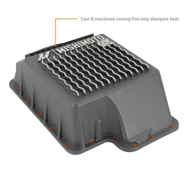 Mishimoto 89-10 Powerstroke E4OD 4R100 5R110 Trans Pan Cast GR thumbnail 13