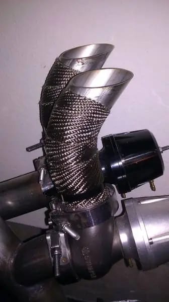 Mishimoto 2 inch x 35 feet Heat Wrap with Stainless Locking Tie Set thumbnail 12
