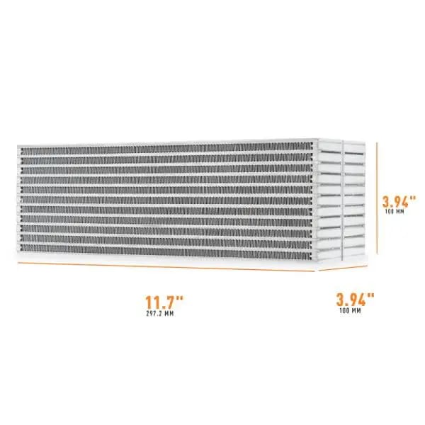 Mishimoto Universal Air-to-Water Intercooler Core - 11.7in / 3.8in / 3.8in thumbnail 7