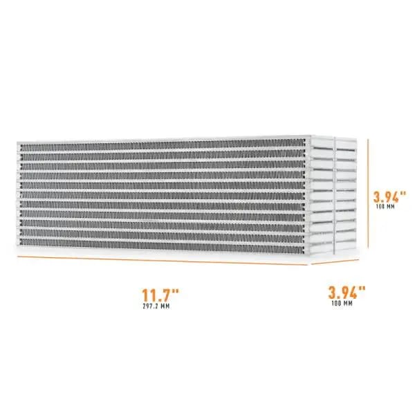 Mishimoto Universal Air-to-Water Intercooler Core - 11.7in / 3.8in / 3.8in thumbnail 8