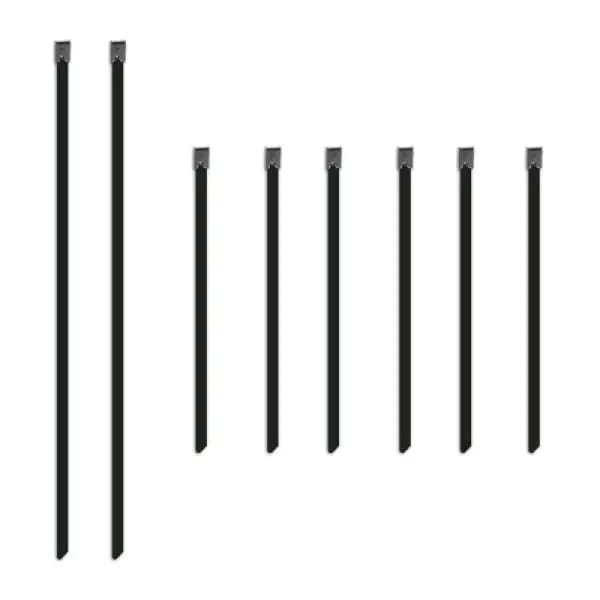 Mishimoto Set of Six 6in & Two 14in Stainless Steel Locking Ties thumbnail 2